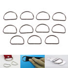 10PCS Metal 25mm D Ring Purse Buckles For Clothes Bag Case Strap Web Belt SZ0 W3