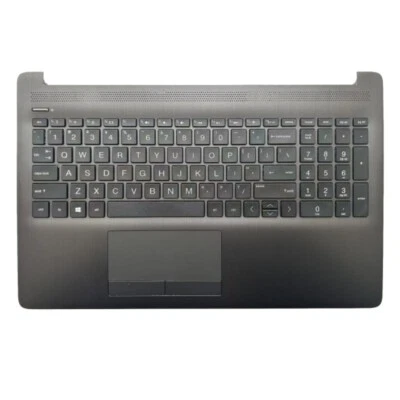 Novo Para HP 15-DA 15-DR 15-DA0012DX 15-DA0053WM Apoio para as Palmas Teclado L20386-001 - Imagem 1 de 4