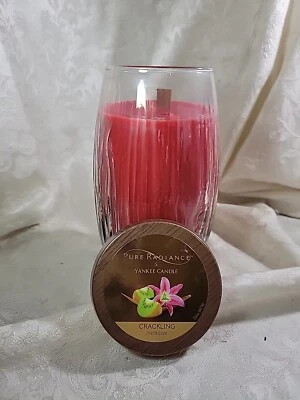 Jarro grande Yankee Candle Pure Radiance Crackling Paradise - NOVO EM PERFEITO ESTADO - Imagem 1 de 4