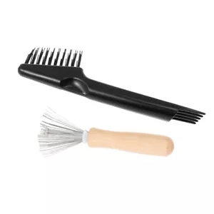 2 Pcs Hair Scrub Brush Comb Hair Brush Hair Cleaning Brush Hair Brush Rake - Picture 1 of 12