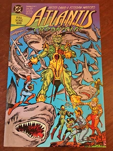 Atlantis Chronicles # 4 (of 7), Full Scale War DC Comics, 1990 - Picture 1 of 6