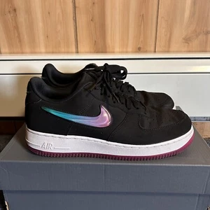 Nike Air Force 1 Jewel Active Fuchsia 2019 Size US Men 8.5 Used No Box - Picture 1 of 7
