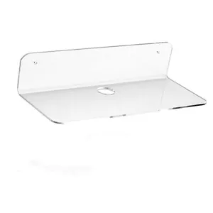 1/2 pieza acrílico estante de pared tablero de pared estante colgante para altavoces pequeños Smartphone - Imagen 1 de 20