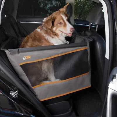 K&H Pet Buckle n' Go Pet Seat Large Gray 21" x 19" x 19" - Image 1 of 4
