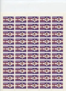 5 PANES FROM THE 1970s (12c and 14c stamps) FV 32.00 FREE SHIPPING - Picture 1 of 5