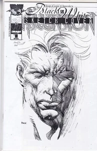 TOP COW PRODUCTIONS ASCENSION CLASSICS IN BLACK & WHITE #1 APRIl 200 SKETCH VAR - Picture 1 of 1