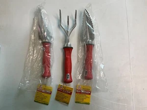 NEW Garden Weasel 3-Piece Hand Tool Combo Set Trowel, Transplanter and Tiller - Picture 1 of 4