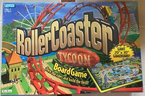 ROLLER COASTER TYCOON Board Game - Parker Brothers - 2002 - NEW - Picture 1 of 2