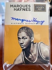 2014 Panini Golden Age Historic Signatures Marques Haynes Autograph Auto #HYN