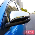 For Toyota Venza Harrier 2021-2023 Chrome Side Rearview Mirror Cover Overlay
