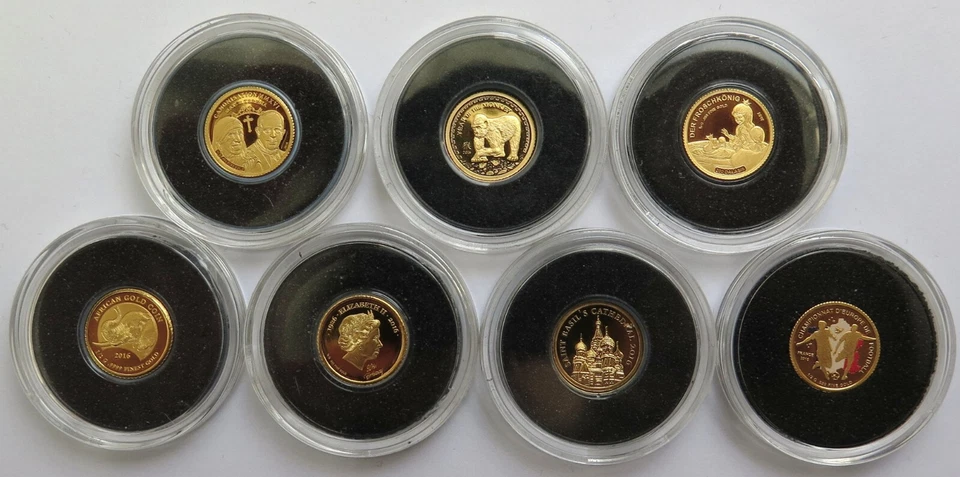 [R3802] Oro Edición Año 2016, 7x 0.5g Oro Foto 1 de 4