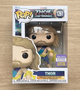 Funko Pop Marvel Thor Love & Thunder Thor SDCC #1261 + Protector Gratis - Imagen 1 de 6