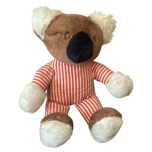 Vintage Koalabär Plüschtier gestreift Stofftier Koala Tier 16 Zoll - Bild 1 von 10