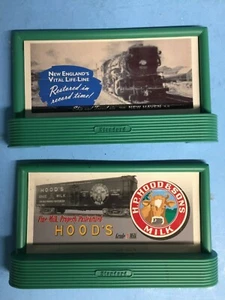 Lionel O Scale Model Train Accessory Billboard Signs Hoods Milk & N. H. railroad - Picture 1 of 2