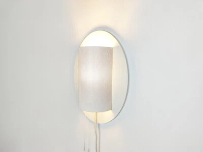 Aplique vintage, aplique de pared, diseño industrial sueco de la era espacial, escandinavo Foto 1 de 4