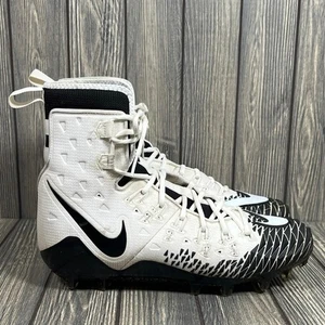 Nike Force Savage Elite TD Herren Fußballschuhe weiß schwarz Größe 11,5 hoch - Bild 1 von 10