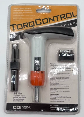 Herramienta de par de rango ajustable Torq Control 2-8 Nm CDI Torque TLA28NM NUEVO Foto 1 de 2