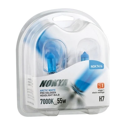 Nokya Arctic White Pro Halogen Headlight Bulbs (2PC) H7 55w - Image 1 of 3