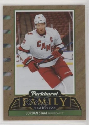 2021-22 Upper Deck Parkhurst Family Tradition Gold Jordan Staal #FT-10 - Image 1 of 2