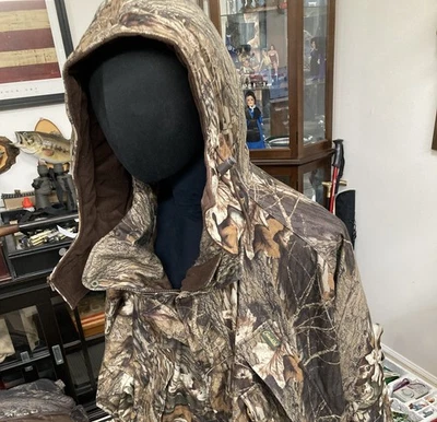 XXXL Vtg Mossy Oak Mens Camo Jacket Gamehide 3XL Insulated Hush Hide Deer - Image 1 of 4