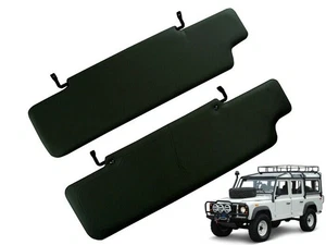 Noir Pare-Soleil Visières Set pour Land Rover Defender 1983-2012 - Picture 1 of 2