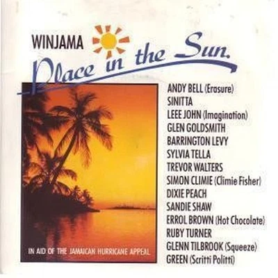 Winjama Place In the Sun 7" vinyl UK Creole 1988 Jamaican hurricane appeal - Bild 1 von 3