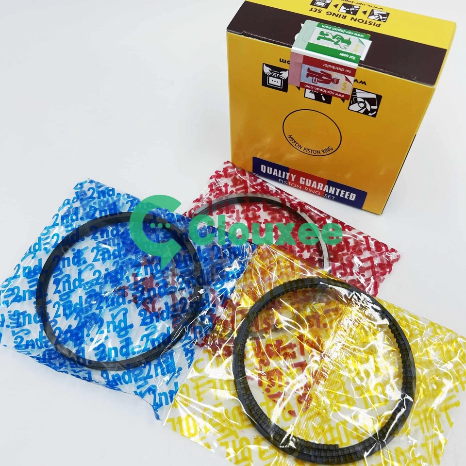 4x Piston Ring Set Fits for BMW 125i 220i 320i 328i 420i 428i 520i 528i 2.0T Foto 1 de 4