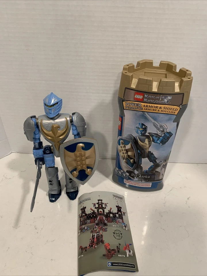 Lego Knights' Kingdom Sir Jayko (8792), vasilha e manual incluídos - Excelente - Imagem 1 de 4
