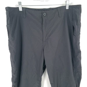 Mountain Hardwear Pants Mens 36 x 30 Gray Outdoor Hiking Nylon - Picture 1 of 9