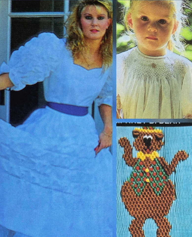 Vestido de novia vintage Humphrey Bear blusa para adultos patrón de golpes revista 12 Foto 1 de 4