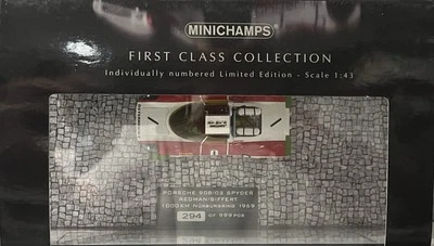 Minichamps 1/43 437692001 Porsche 908/02 #1 1000km Nurburgring 1969 Siffert Redm - Photo 1/4