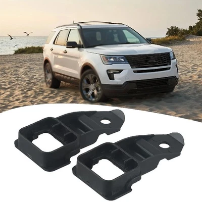 2Pcs Radiator Upper Brackets For Ford Explorer Edge Taurus Lincoln AG1Z8A193A - Image 1 of 4