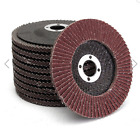 10pcs 4 Inch 80 Grit Aluminum Oxide Flap Disc Sanding Grinding Wheels