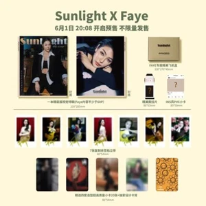Love Filling Blank FayeYoko Faye Malisorn SUNLIGHT Magazine Cover Small Card - Imagen 1 de 4