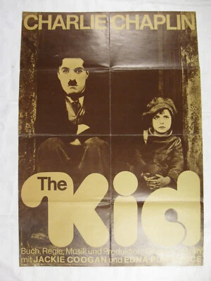 THE KID - Poster Plakat - Charlie Chaplin Tobis Filmkunst Jackie Coogan Kratzsch - Bild 1 von 3