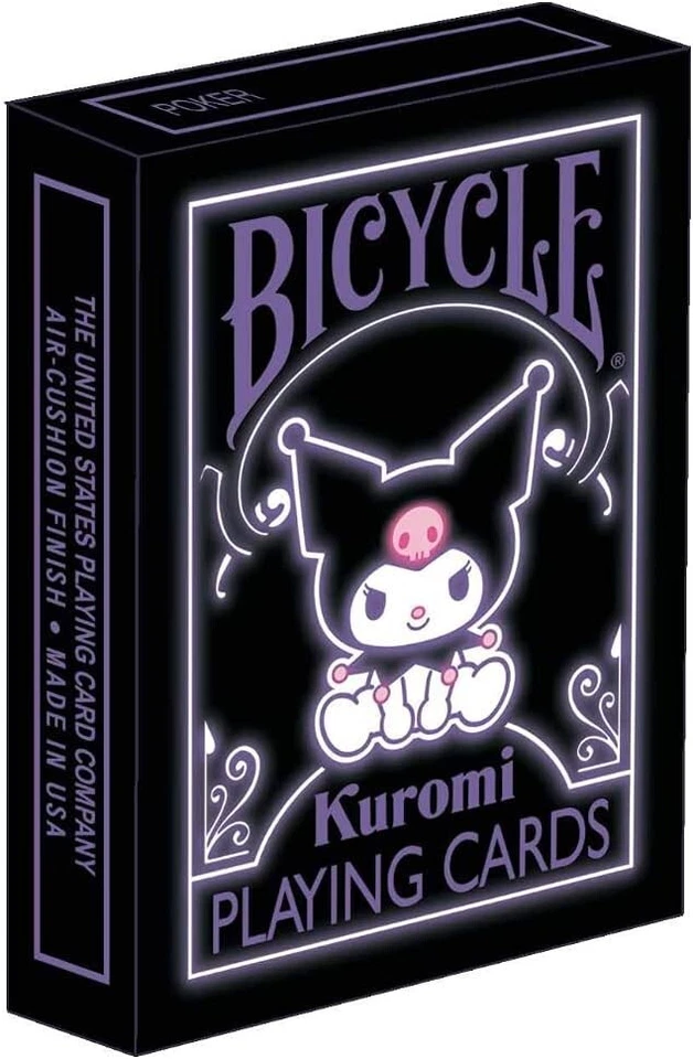 Burjula Bicycle Sanrio Kuromi Onegai My Melody Playing Cards KRM-961448