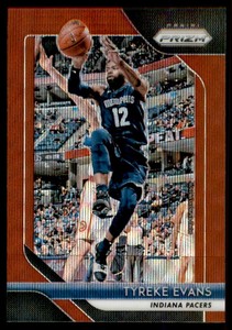 2018-19 Panini Prizm Prizms Ruby Wave #94 Tyreke Evans