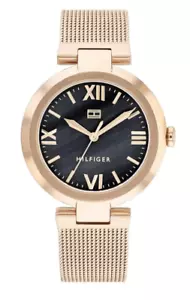 Tommy Hilfiger Women's Alice Rose Gold Mother Of Pearl Dial 34mm Watch 1782633 - Picture 1 of 9