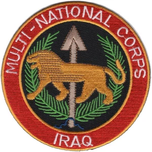 Multi-National Corps Patch Irak Farbe - Bild 1 von 6