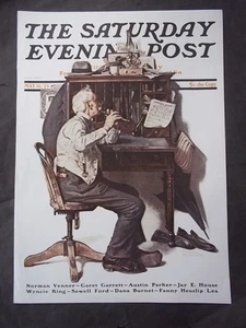 Saturday Evening Post May 16 1925 Norman Rockwell (COVER ONLY) reprint - Picture 1 of 1