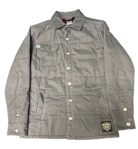 Sub Pop Outerwear Deluxe Jacket Mens Size XS Flannel Lined Seattle Grunge - Picture 1 of 11