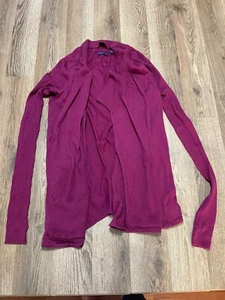 Martin + Osa Sweater, Women's Size XS, Purple, Open Cardigan, Long Sleeve - Picture 1 of 9