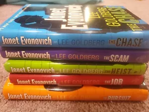 Janet Evanovich Lee Goldberg Hardcover Lot of 5 - Picture 1 of 6