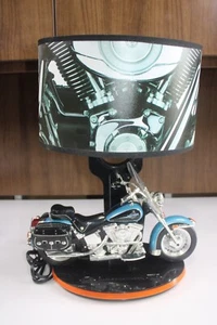 Harley Davidson Heritage Softail Motorcycle Lamp With Lights And Sounds - Picture 1 of 9