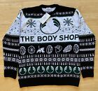 Large 43" inch chest The Body Shop Christmas Ugly sweater jumper Xmas