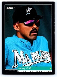 1994 Score #161 Henry Cotto Florida Marlins BASEBALL Card - Picture 1 of 2