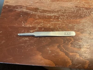 Vintage LAB Metal Tweezers - Made In Pakistan 4.5” Long - Picture 1 of 8
