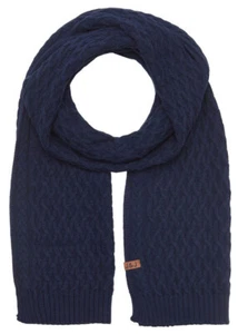 Jack & Jones sciarpa uomo sciarpe maglia invernale caldo cotone blu unisex - Foto 1 di 3