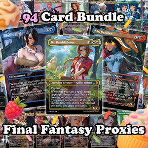 Final Fantasy Mega Bundle! 94 Cards | MTG x Final Fantasy Alt Art Cards - Picture 1 of 9