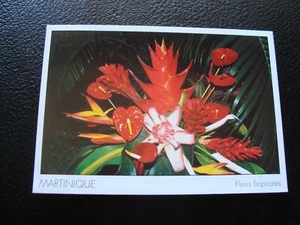 MARTINIQUE - carte postale 1999 fleur tropical (CY5) - Picture 1 of 2